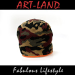 Rollmütze Camo Orange