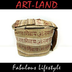 Beuteltasche / India Bag beige braun meliert