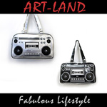 Cassette Player Handtasche