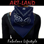 Bandana dunkelblau