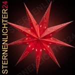 Sternenlicht Tamaris rot 9Zack