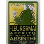 Blechschild Absente Fleur du Mal