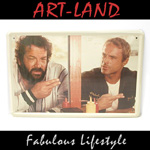 Blechschild Bud Spencer & Terence Hill 02