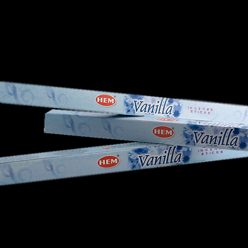 3er Set Räucherstäbchen mit Vanilleduft Vanilla