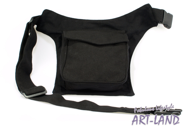 Gürteltasche / Sidebag schwarz